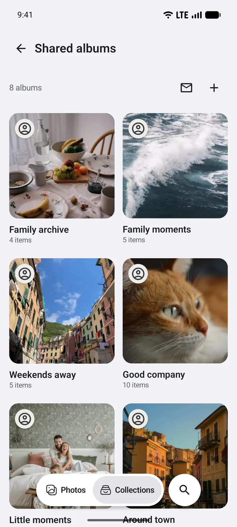 Alba shared albums filled with holiday and family photos